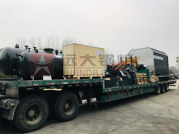 YLW-1400MA，2噸燃煤導熱油鍋爐出口越南