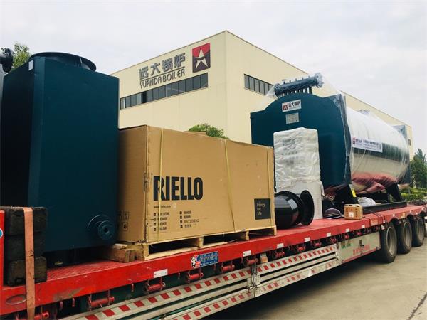 YY(Q)W型4噸燃氣導熱油鍋爐發往河南洛陽